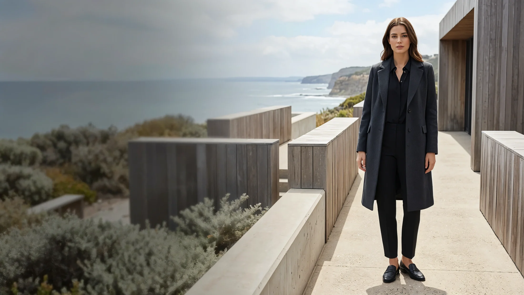 Seçilen look ile yapay zeka model görseli